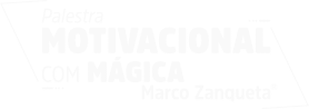 Logo Palestra Motivacional com Mágica Marco Zanqueta